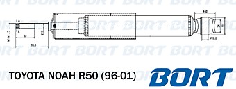 Амортизатор газомасляный передний G11238255/343359
